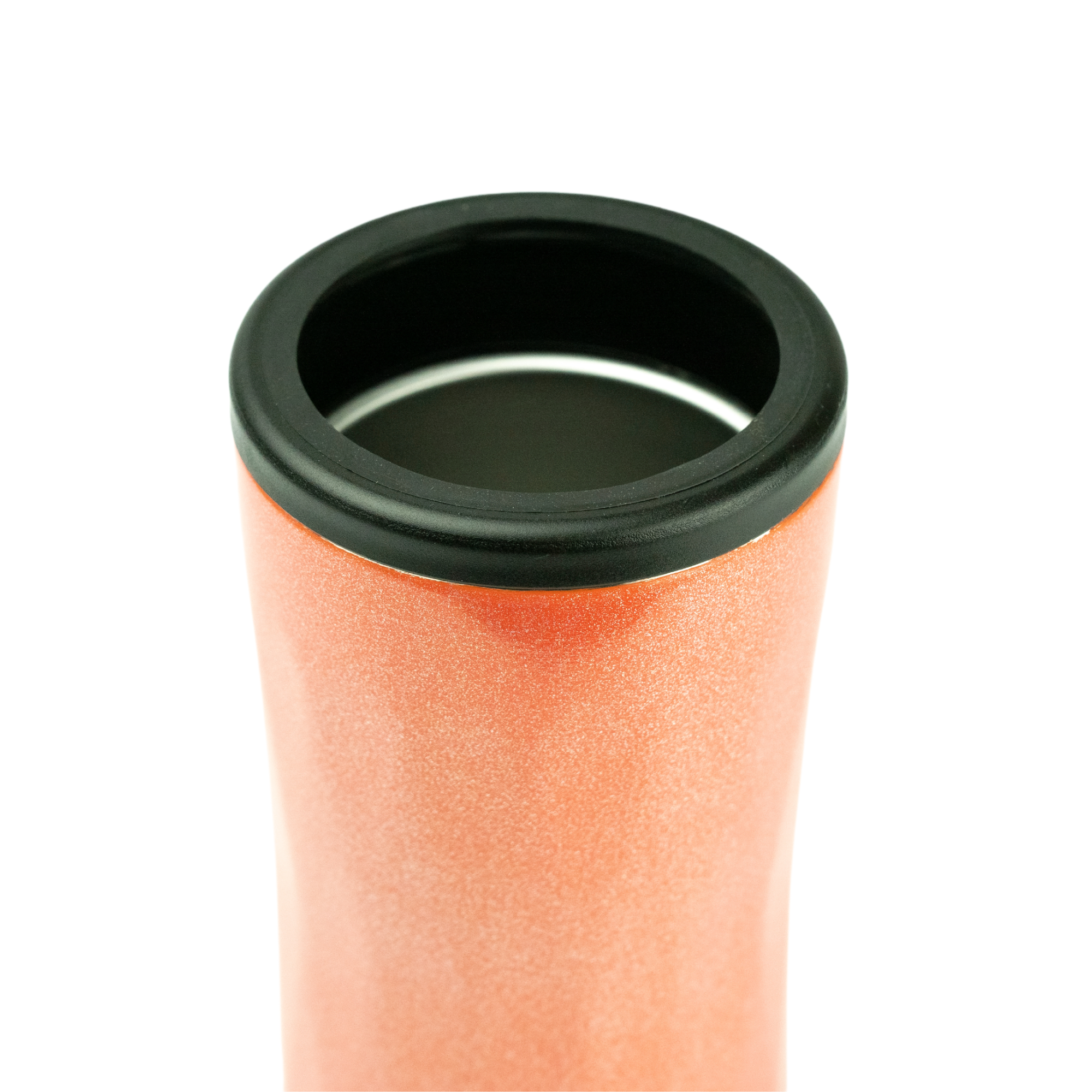 Coral Glitter Can Cooler