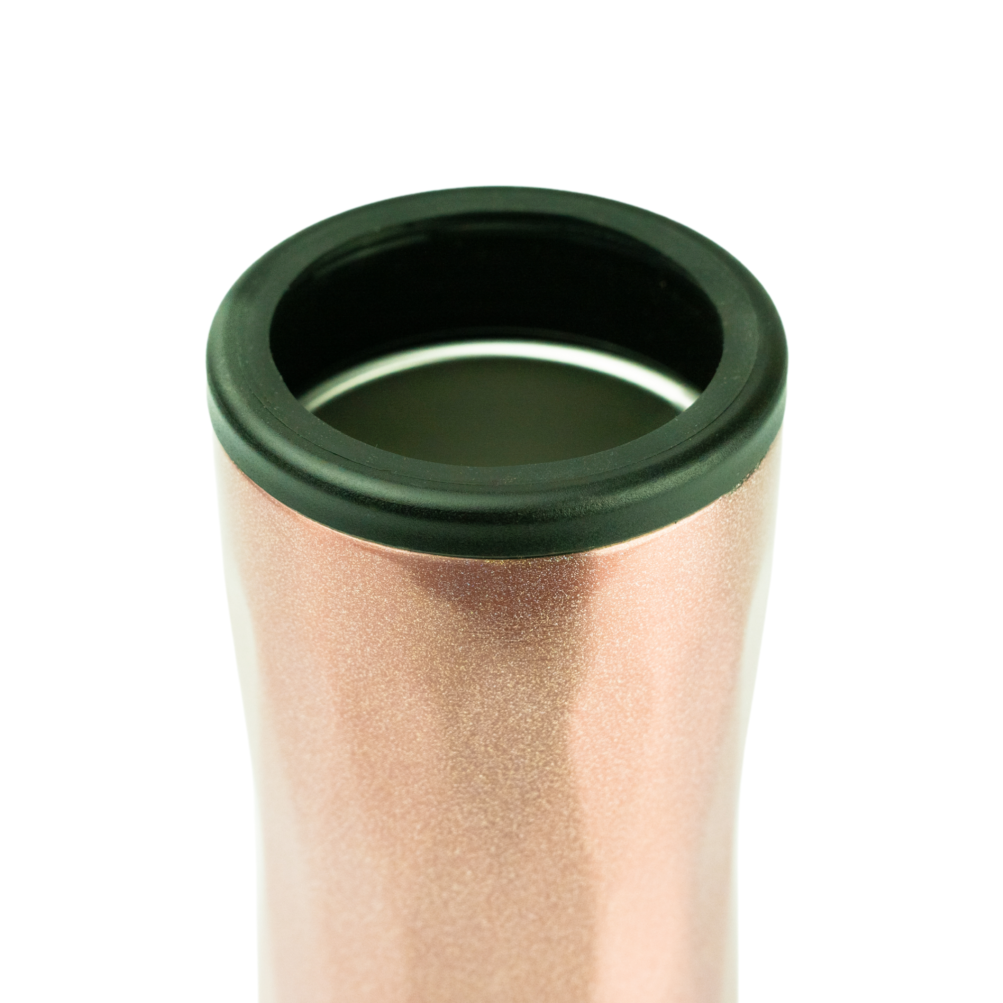Rose Gold Glitter Can Cooler