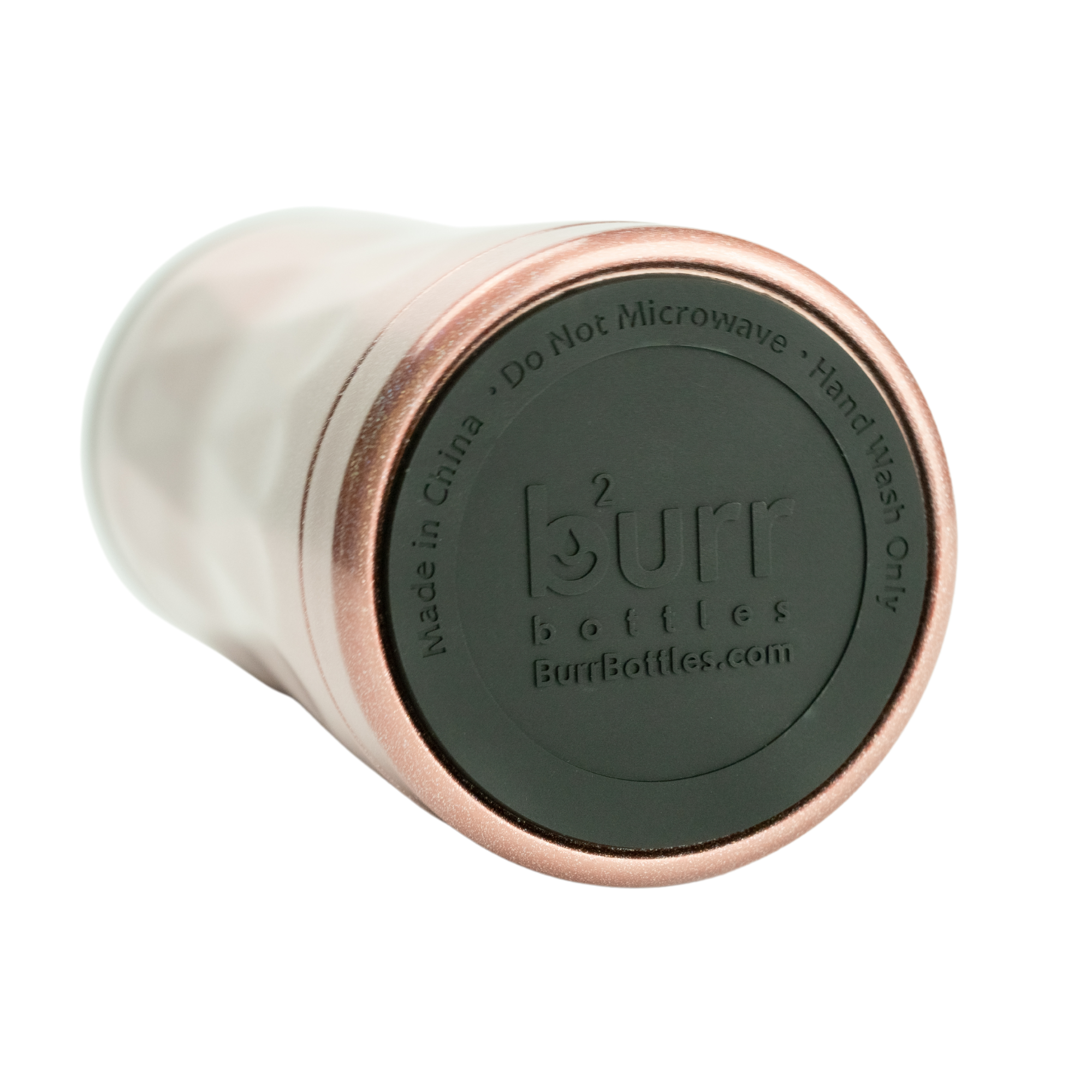 Rose Gold Glitter Can Cooler