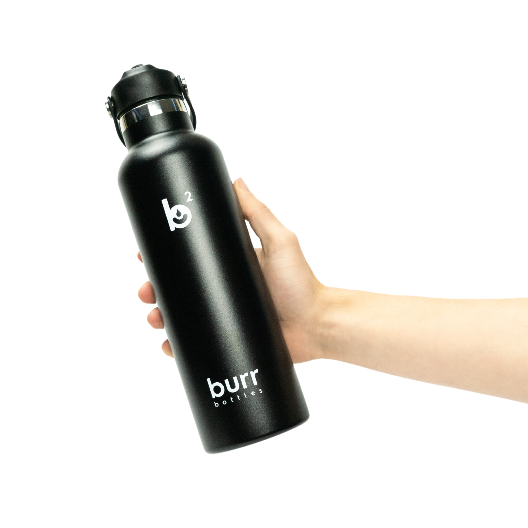 Matte Black Standard Mouth 24oz