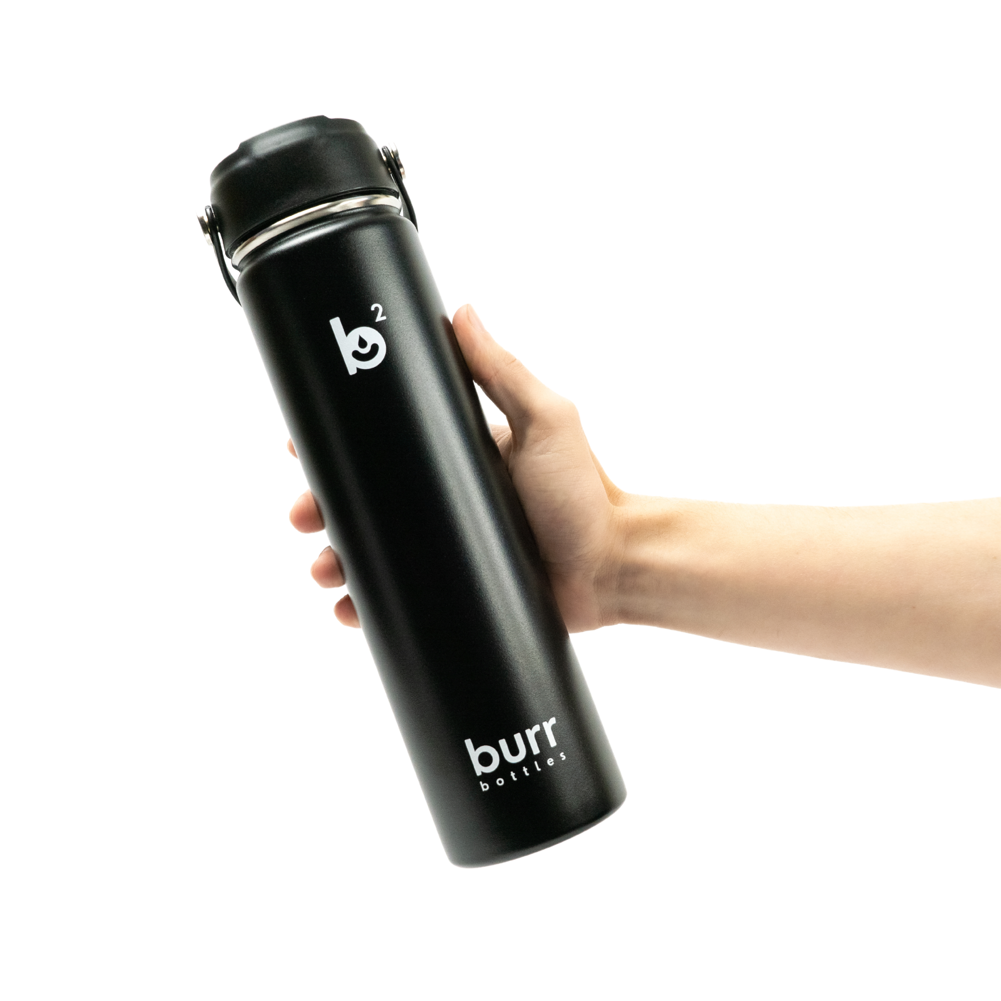 Matte Black Wide Mouth 24oz
