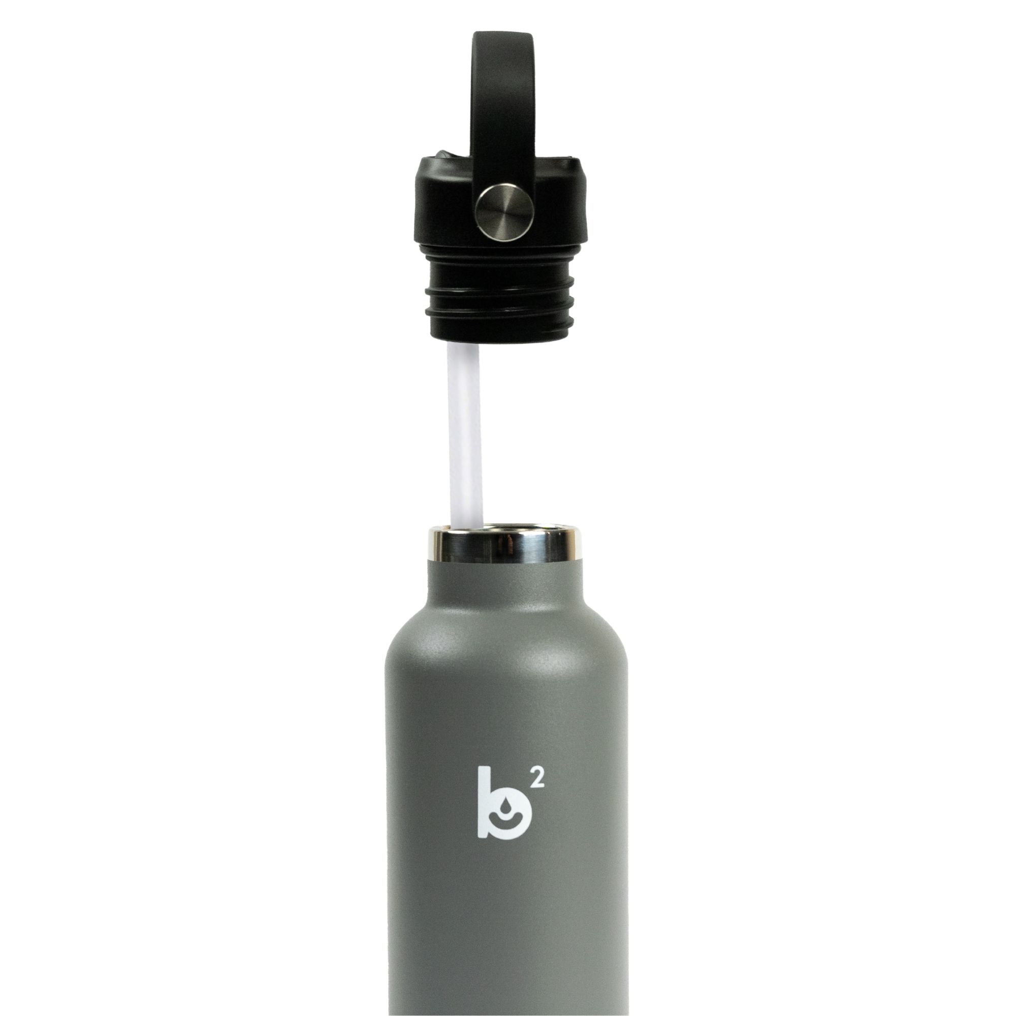 Grey Standard Mouth 24oz
