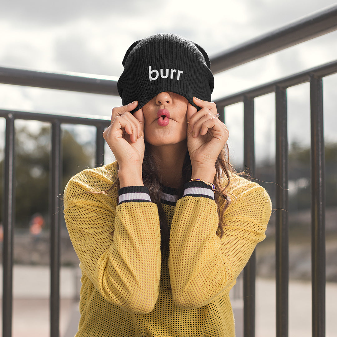 Cuff-less Burr Beanie