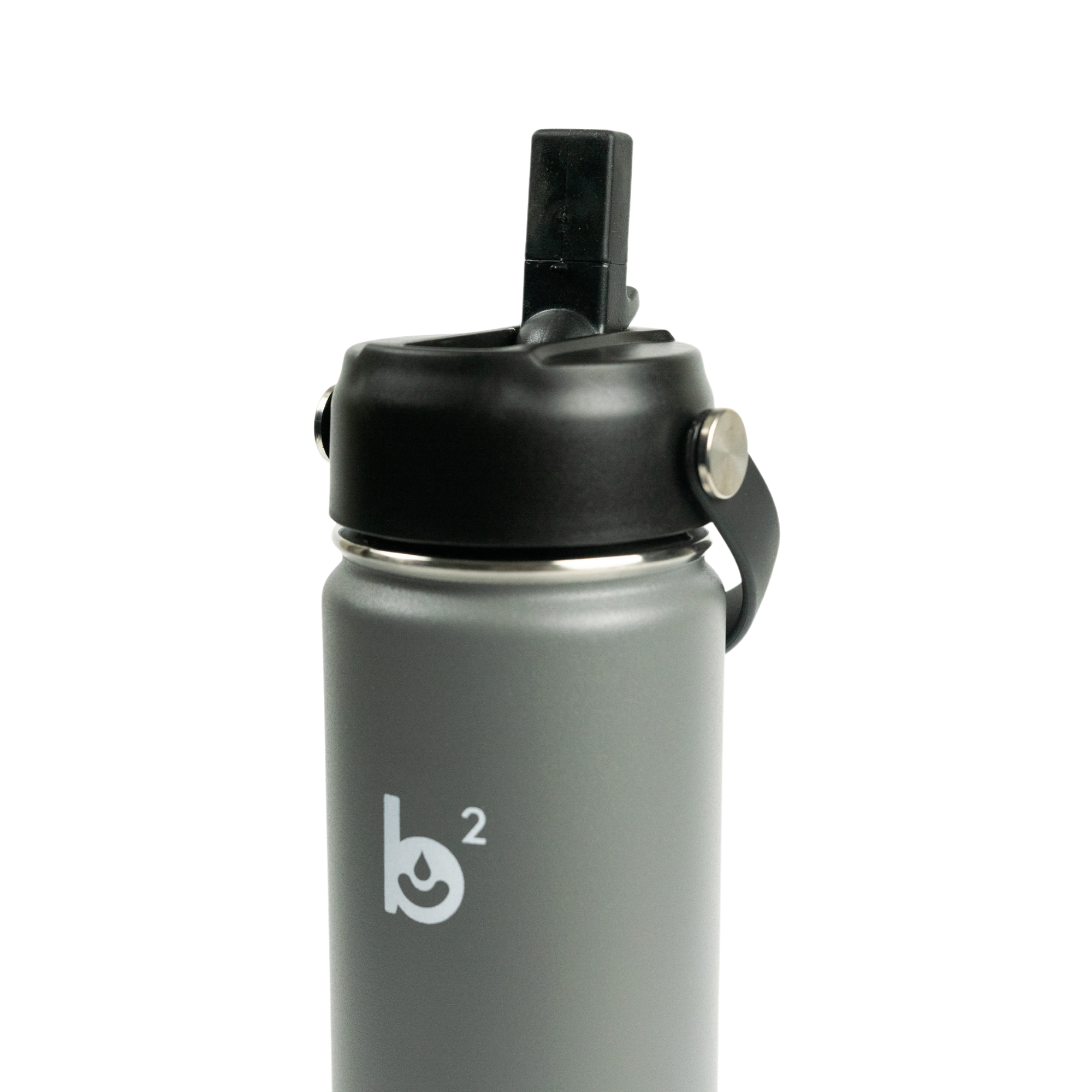 Grey Wide Mouth 24oz