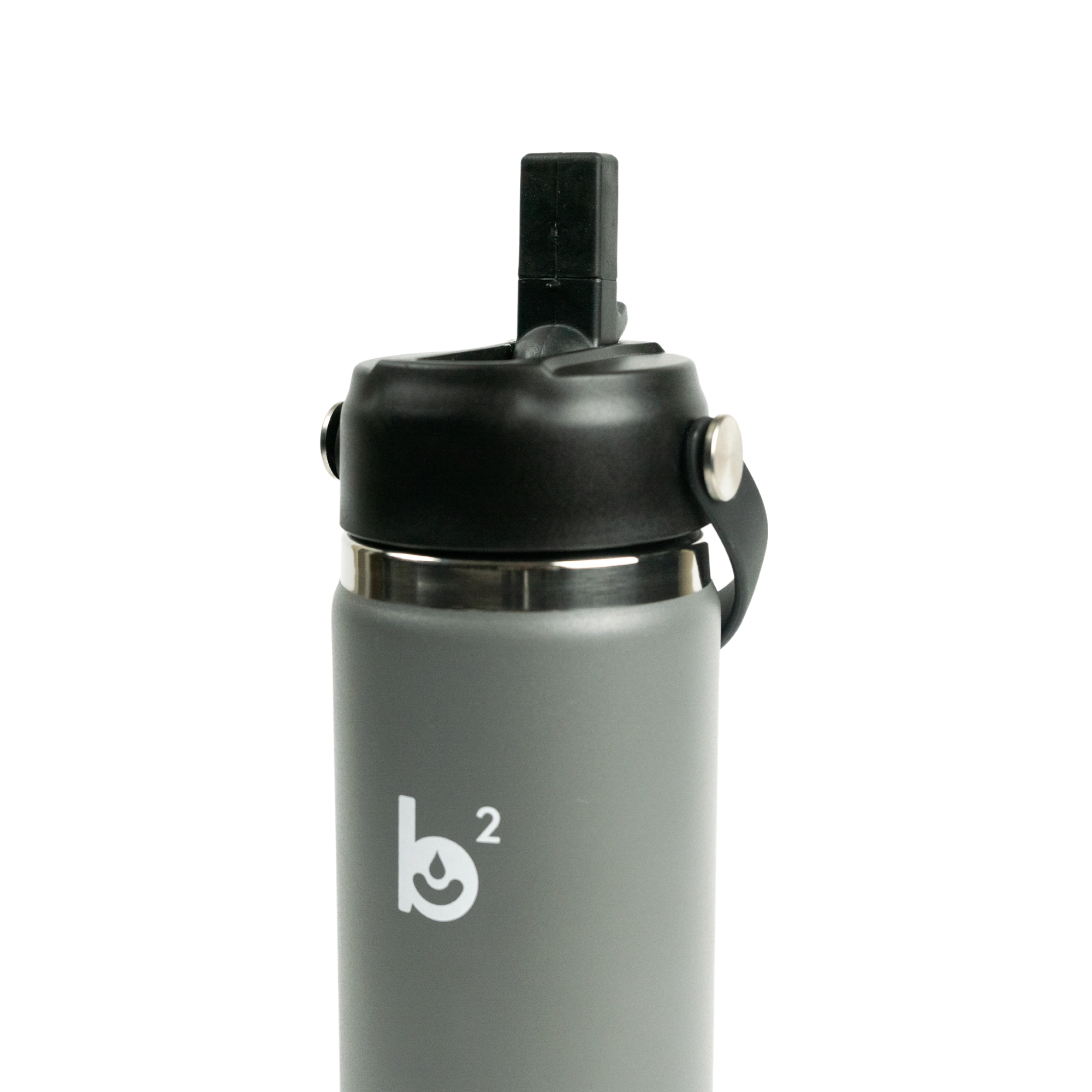 Grey Wide Mouth 21oz